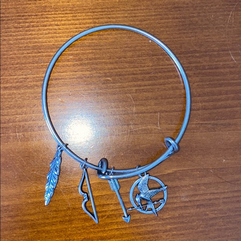 Hunger Games silver bracelet